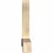 Ekena Millwork Bellingham Rough Sawn Timber Gable Bracket, Douglas Fir, 108"W x 40"H x 6"D x 6"F, 9/12 Pitch GBW108X40X0606BEL00RDF - alternate 5